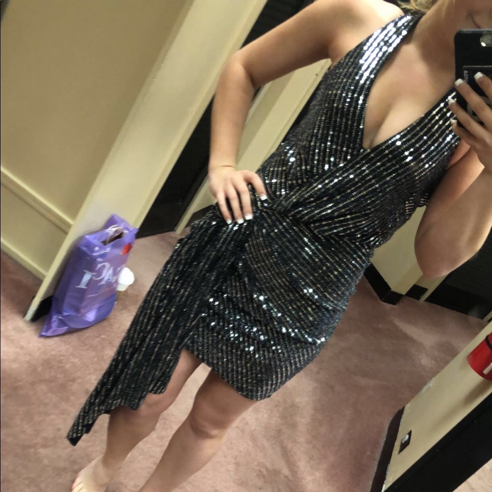 ASTR The Label Sequin Dress